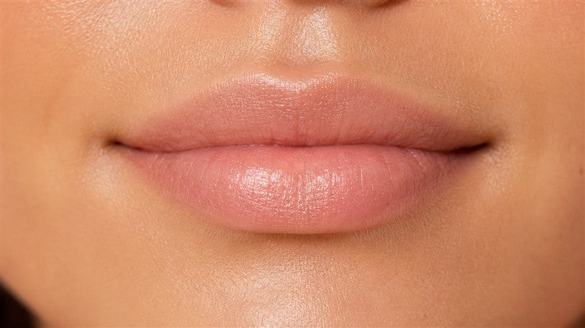 bare lips waiting for gloss